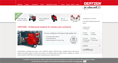 Desktop Screenshot of oertzen-gmbh.com